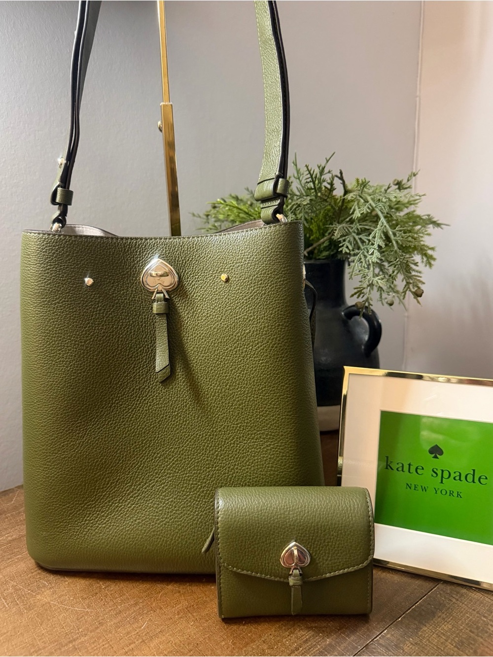 Kate Spade Marti Bucket Bag & Wallet